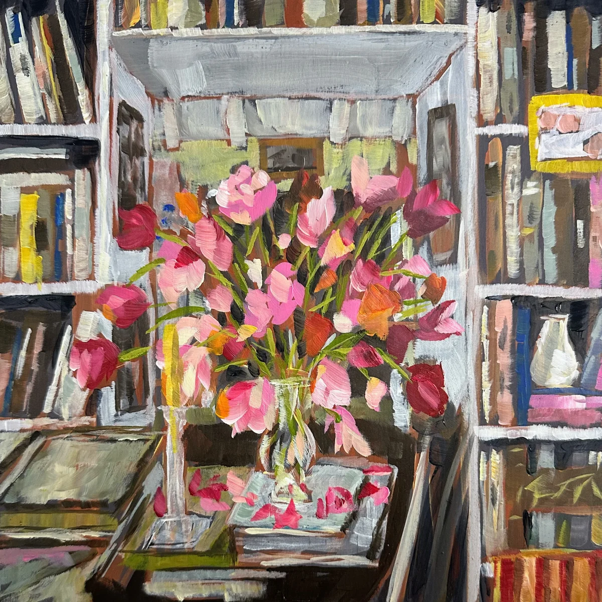 Pink Flowers - Trish Jones