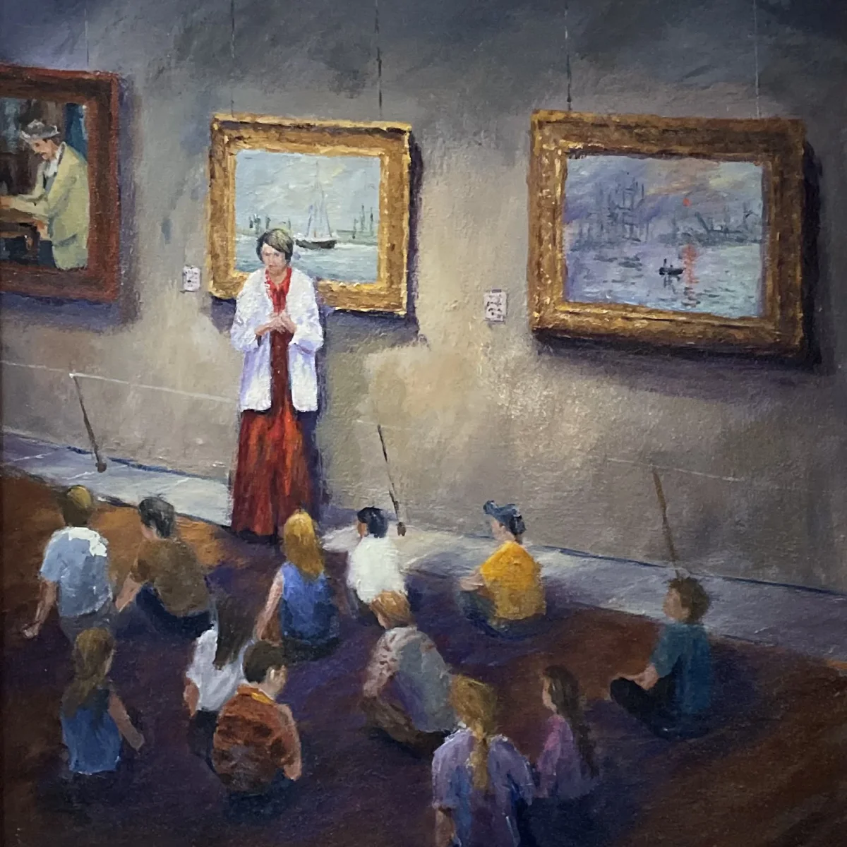 Madame Rene's Art Class, Paris - Jim Sutherland