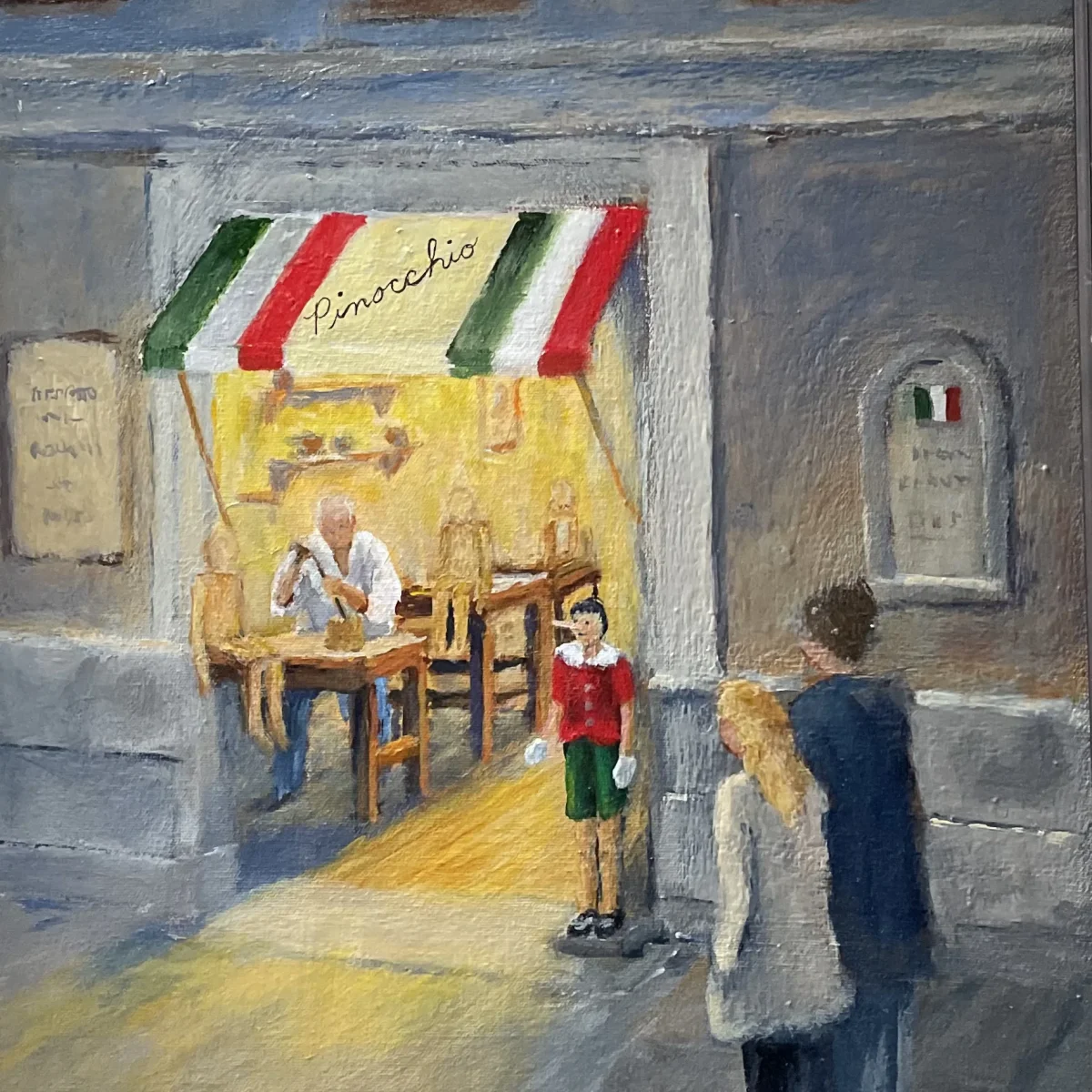 Pinocchio & Gepetto, Rome - Jim Sutherland