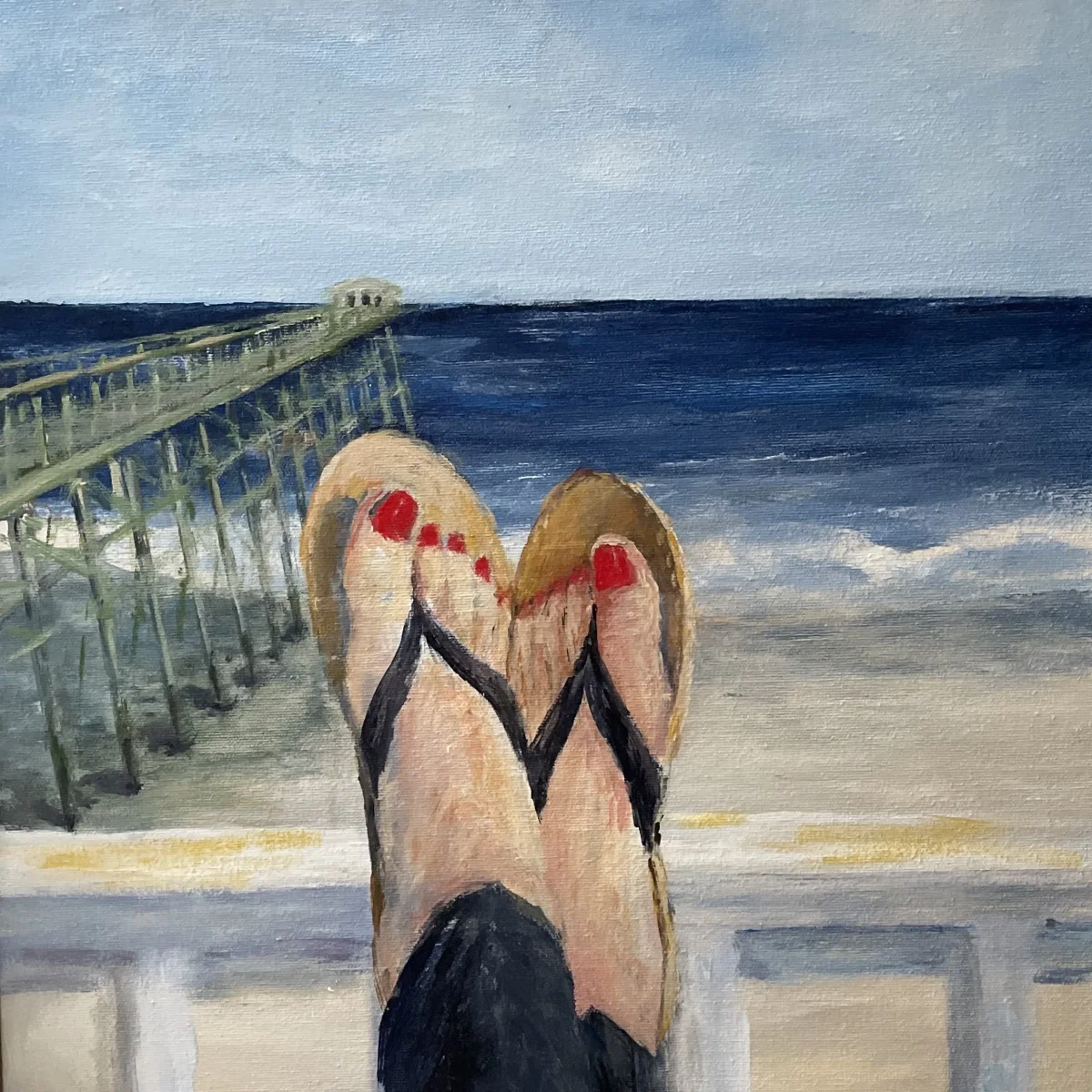 Flip Flops on the Beach, South Carolina - Jim Sutherland