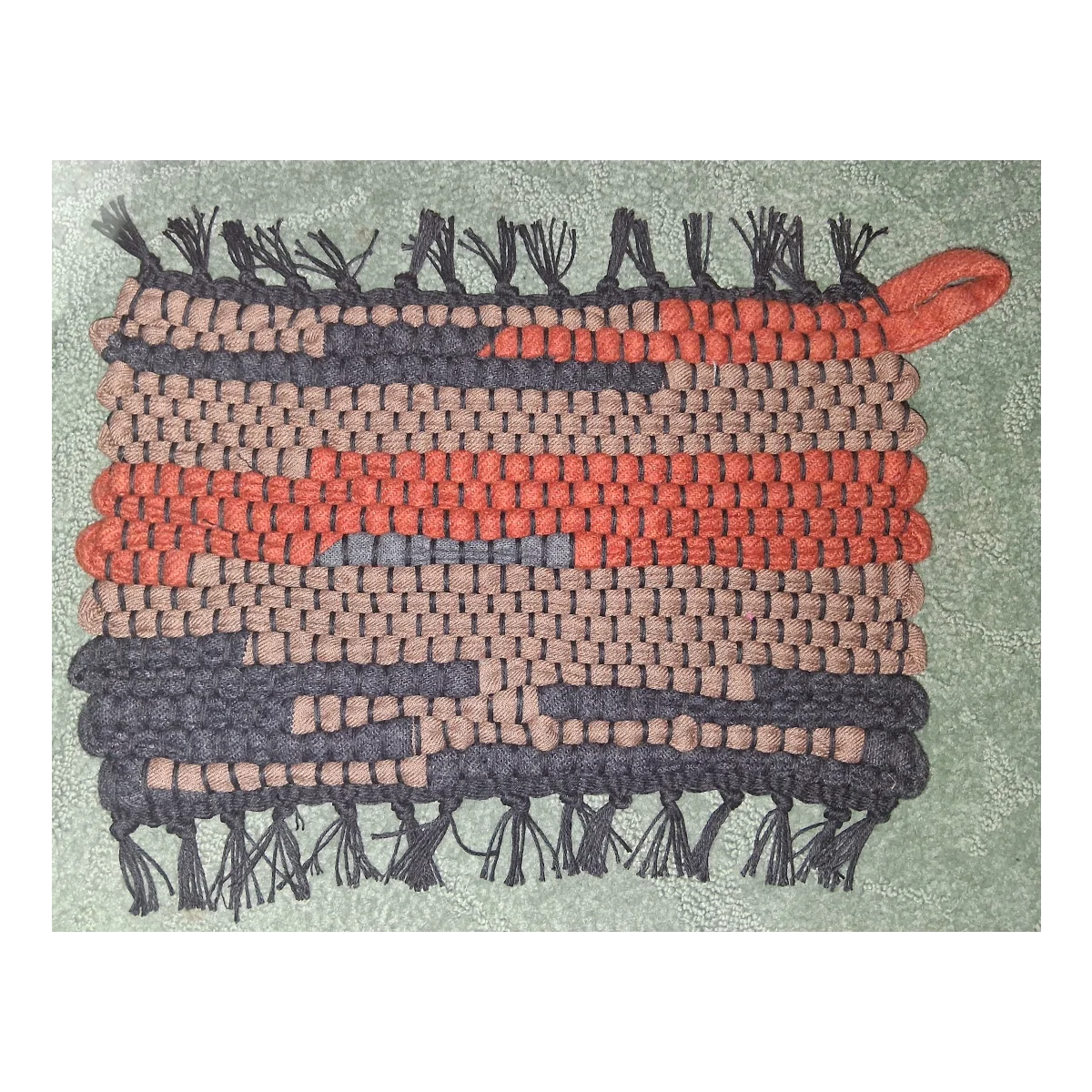 Rust and Brown Trivet - Bonnie Montgomery